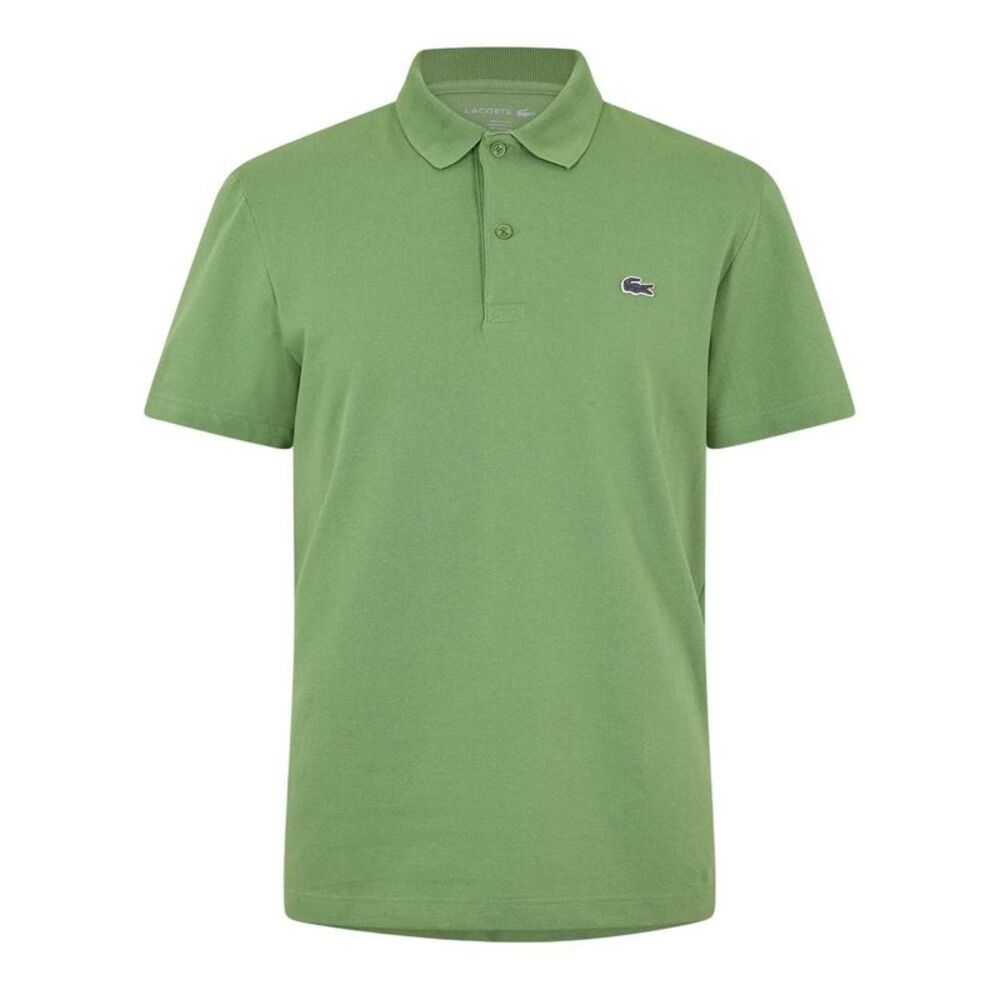 Lacoste Mens Chest Logo Regular Polo Shirt / Green